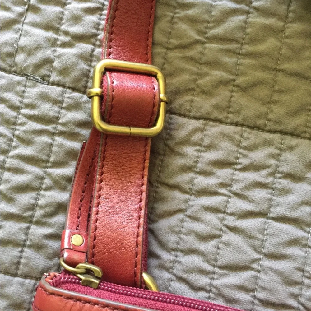 Fossil crossbody bag - leather - Picture 4 of 8